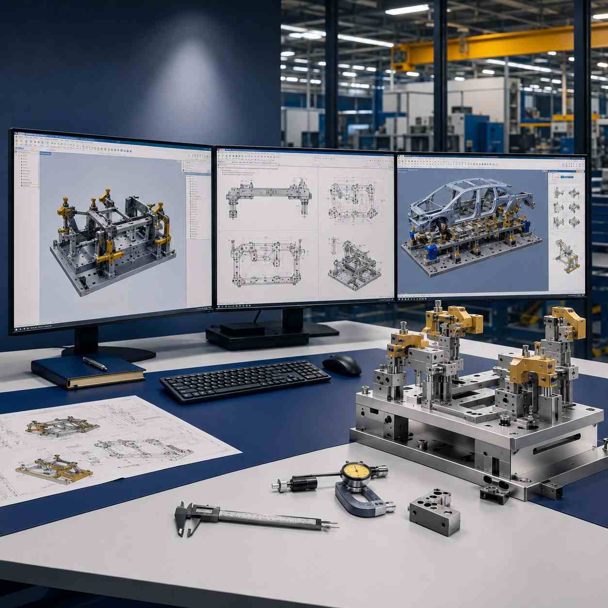 Automotive fixture design facility