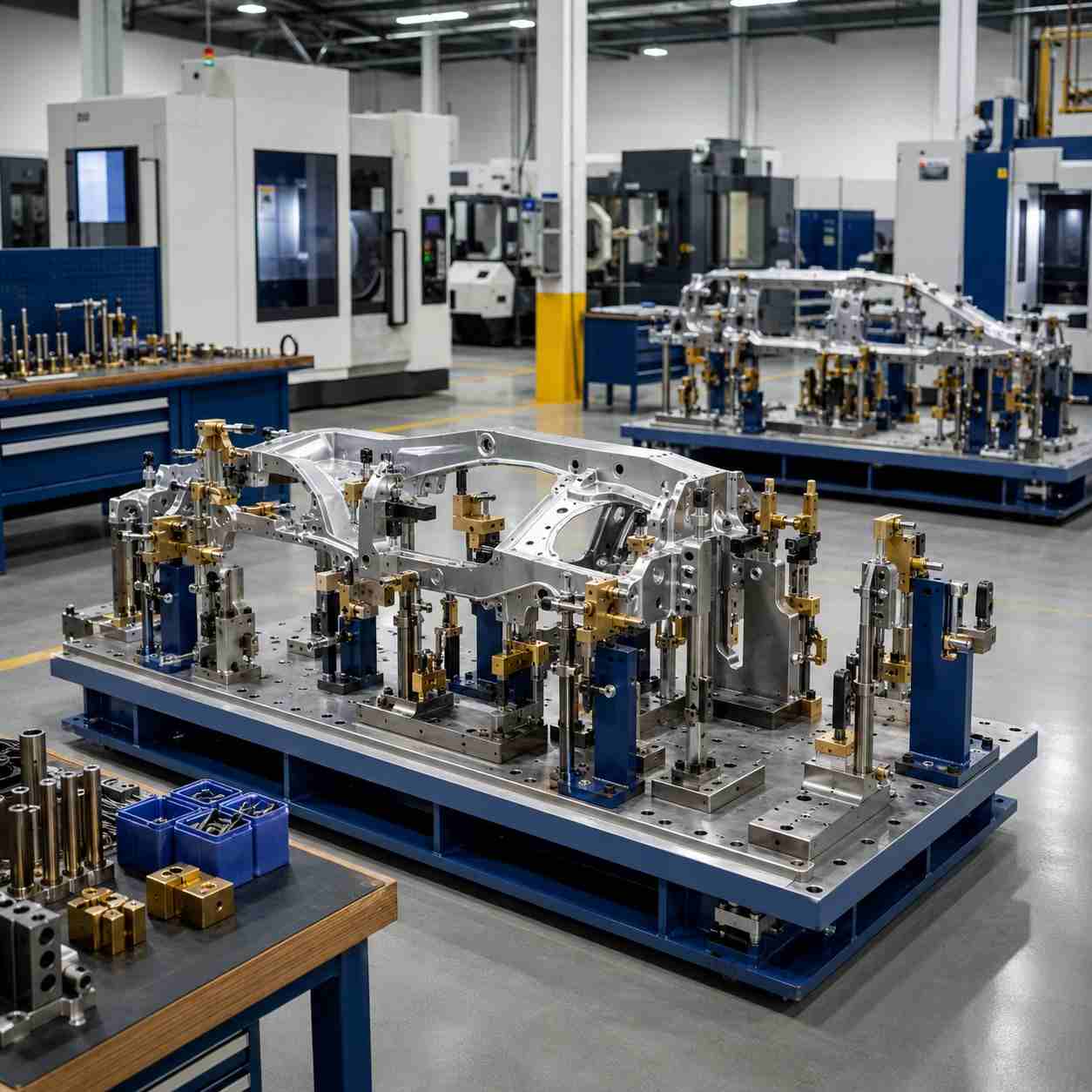Fixture production and assembly facility