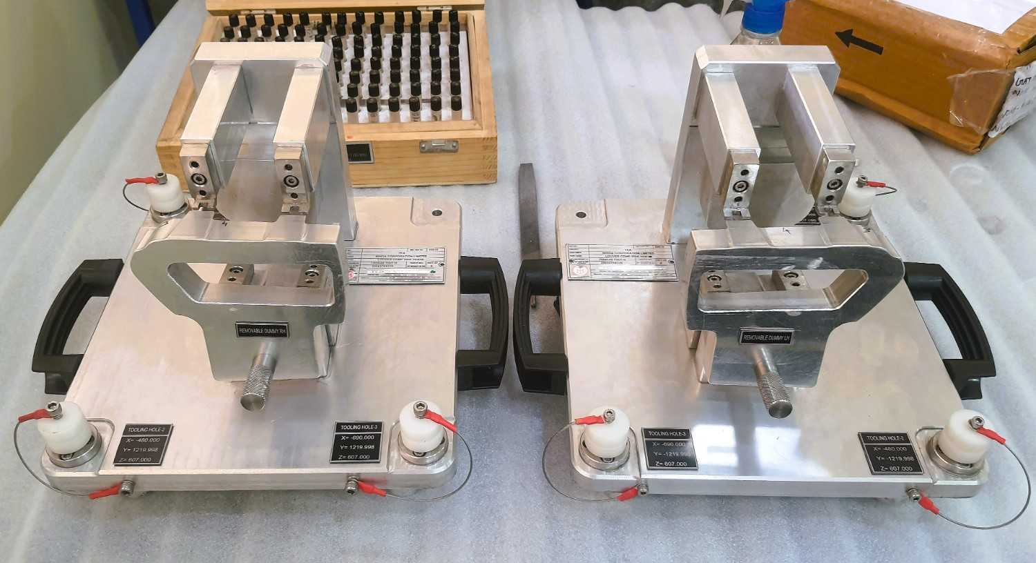 Dual Automotive Air Vent Part Checking Fixture