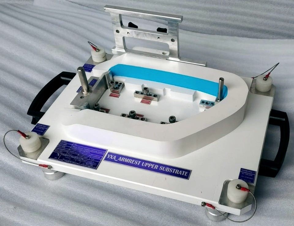 CIBA Floor Console Plastic Part Checking Fixtures
