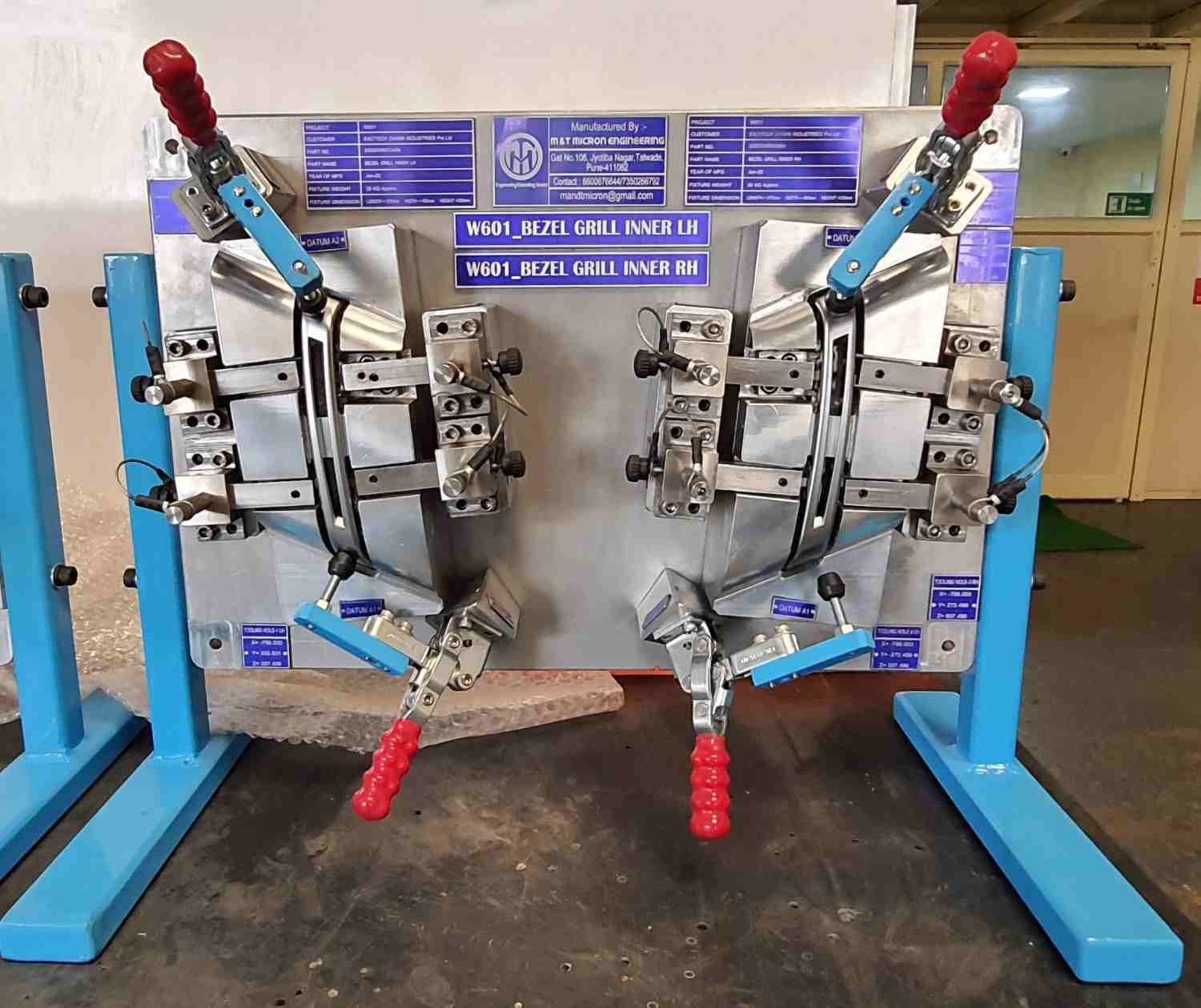 Bezel Grille Inner LH and RH Checking Fixture