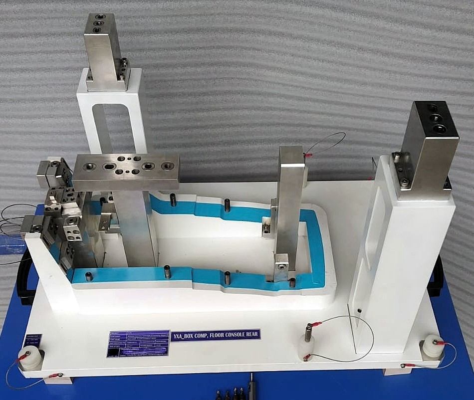 Box Component Floor Console Rear Checking Fixture