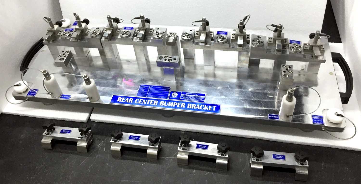 Automotive Bumper Bracket Checking Fixture