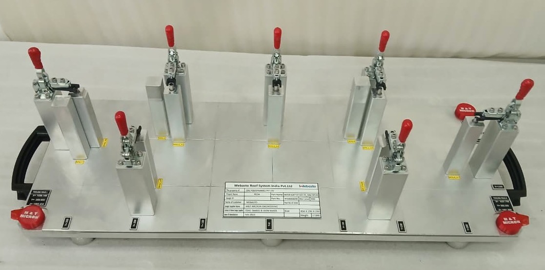 Motor Adapter Plate CMM Holding Fixture