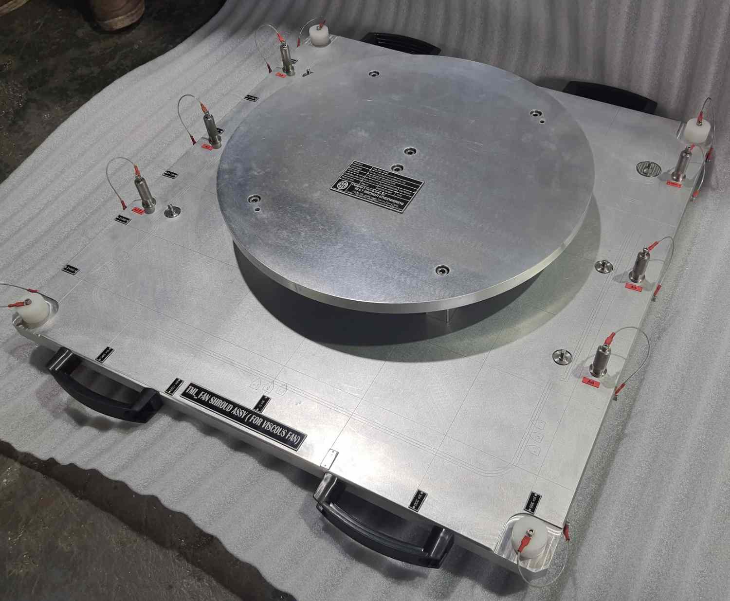 Automotive Fan Shroud Part Checking Fixture