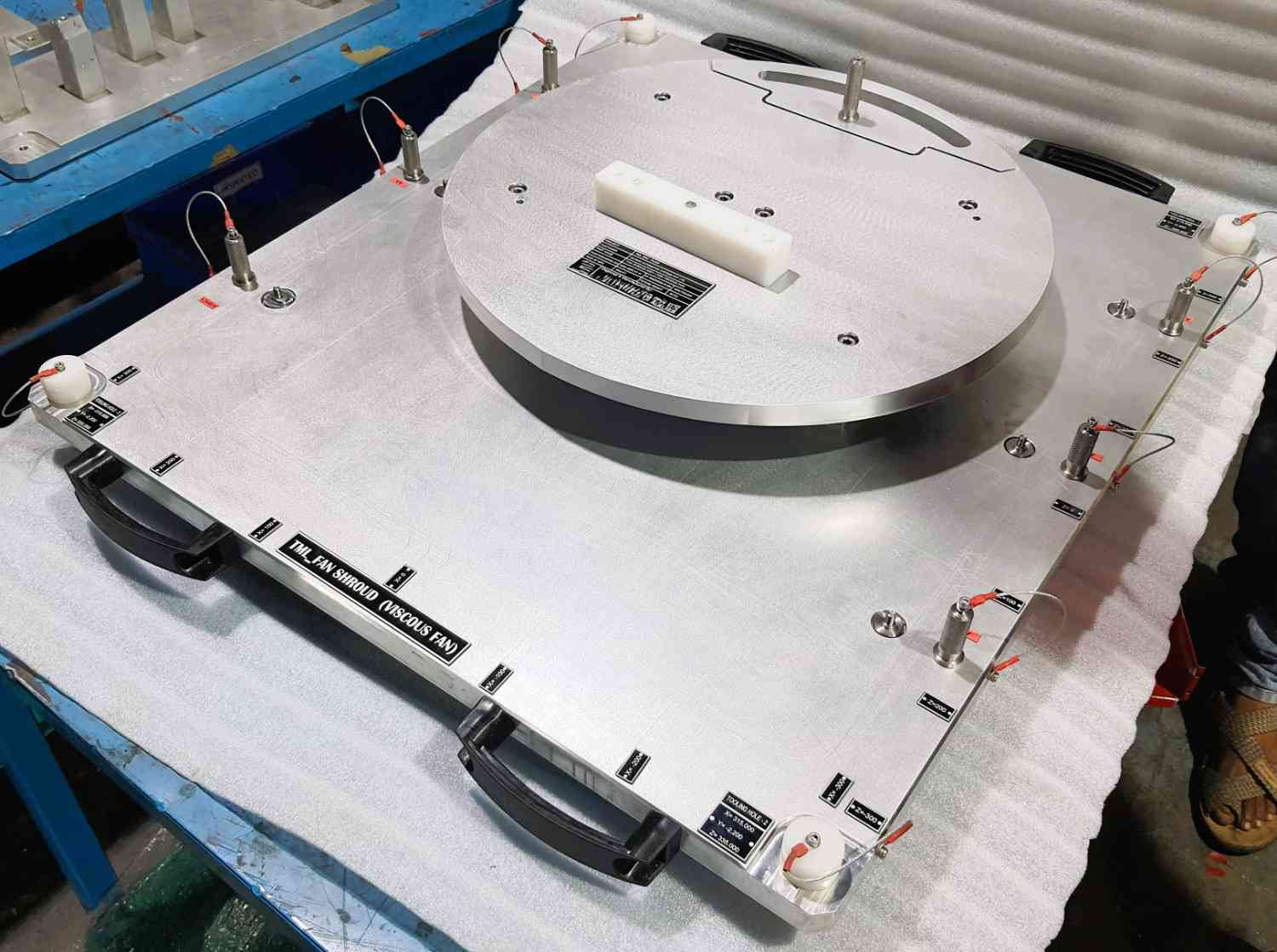 Automotive Fan Shroud Inspection Fixture