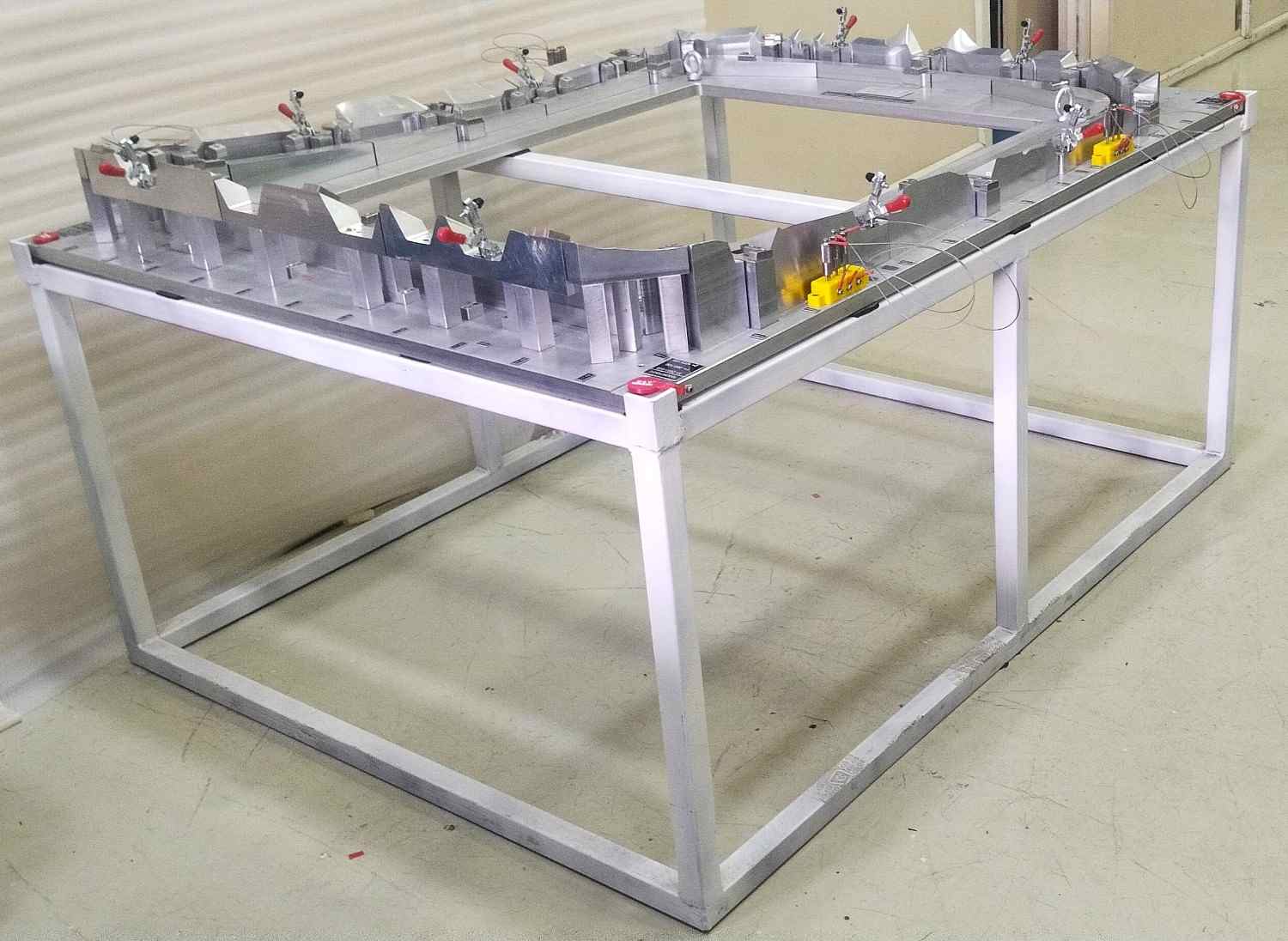 Fixed Glass Metal Frame Assembly Checking Fixture