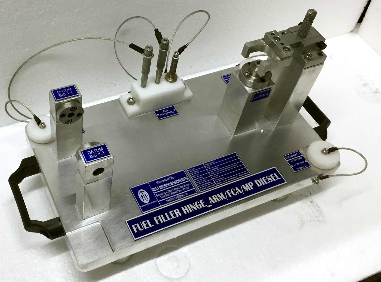 Fuel Filler Hinge Arm Checking Fixture
