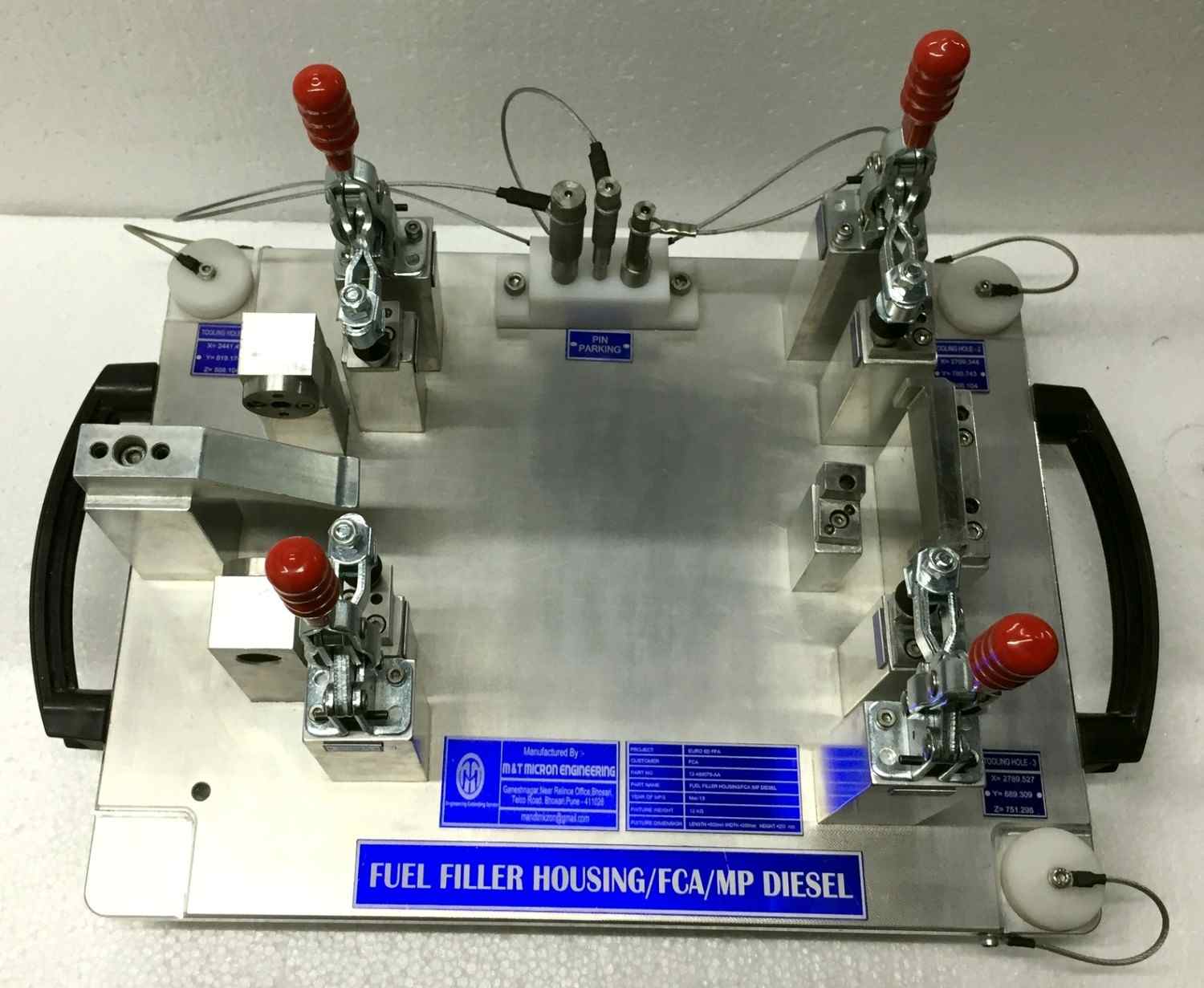 Fuel Filler Housing Checking Fixture